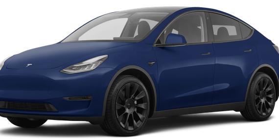 TESLA MODEL Y 2021 5YJYGAEE5MF293748 image